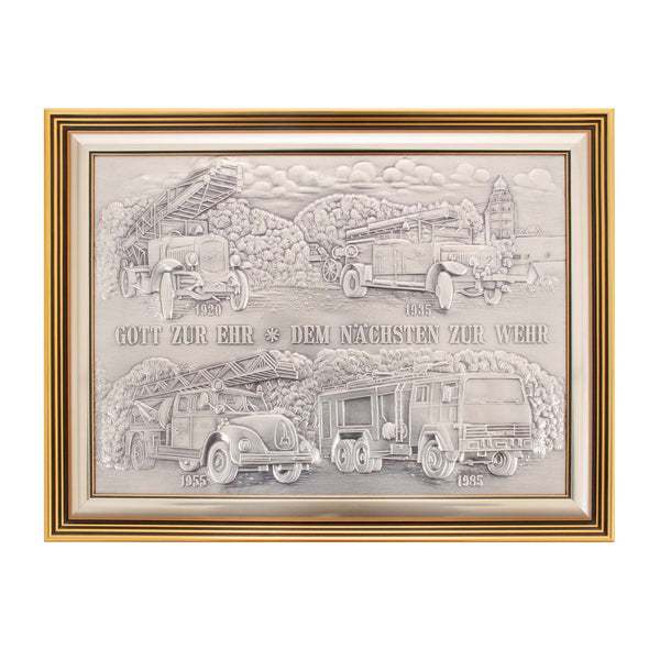 Reliefs im Großformat Feuerwehr