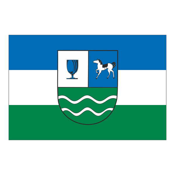 Die Fahne der Gemeinde Ferdinandshof