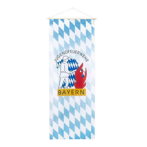Bannerfahne Jugendfeuerwehr Raute