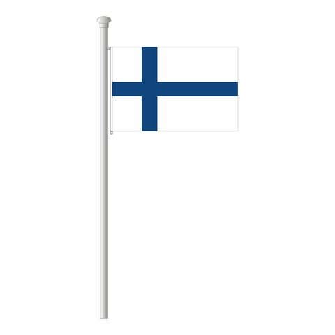 Finnland Flagge Querformat