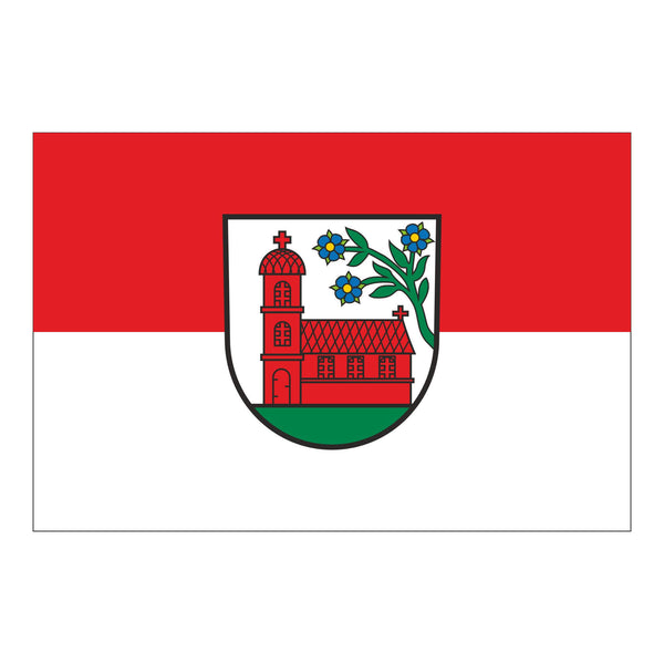 Die Flagge der Gemeinde Lenzkirch