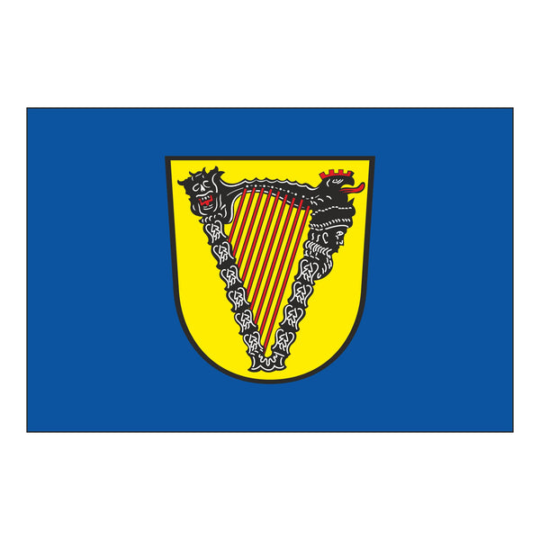 Fahne der Stadt Neckarsteinach