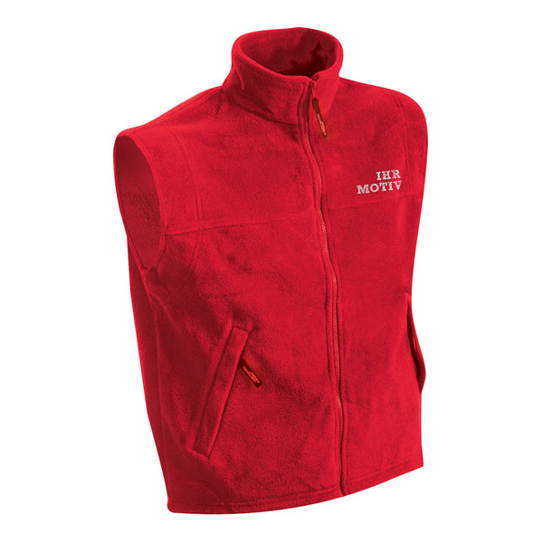 Wärmende Weste in schwerer Fleece-Qualität