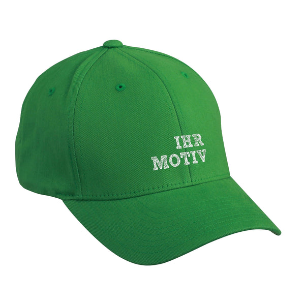 Statt eines herkömmlichen Verschlusses verfügen Flexfit Caps über ein flexibles Gummiband