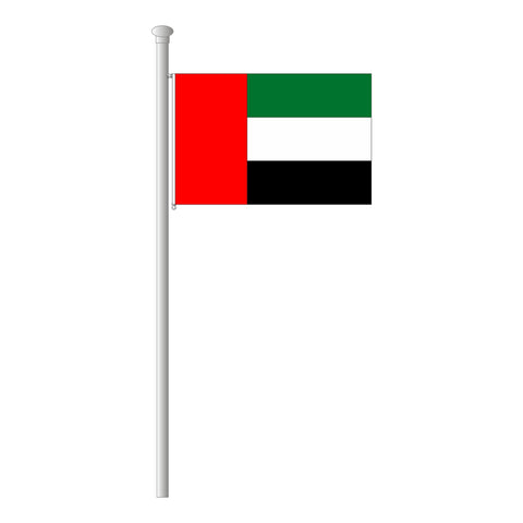 Fudschaira Flagge Querformat