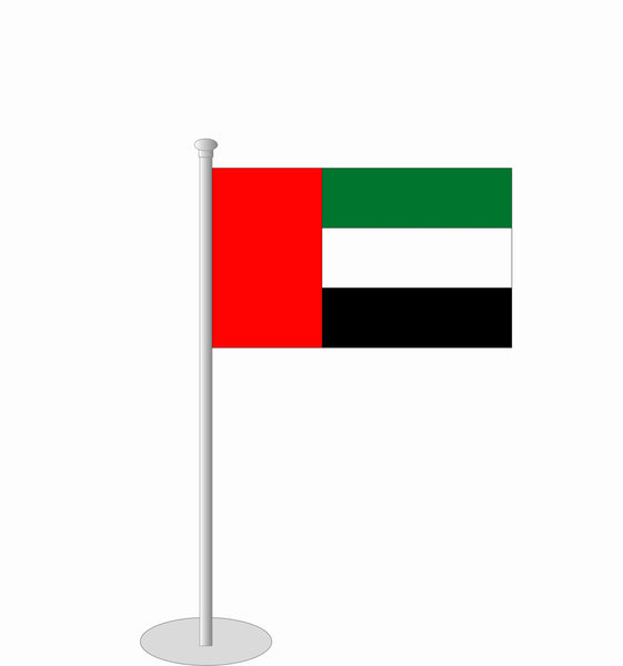 Fudschaira Tischfähnchen