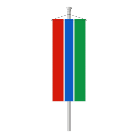 Gambia Bannerfahne