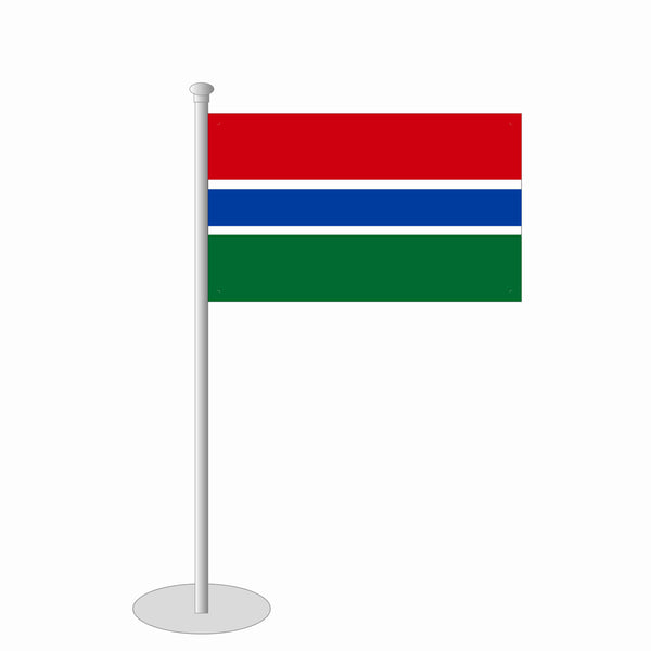 Gambia Tischfähnchen