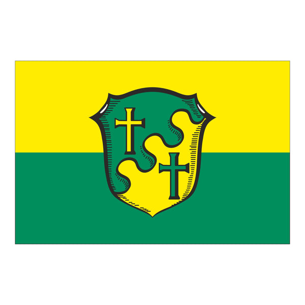 Die Flagge der Gemeinde Scheuring