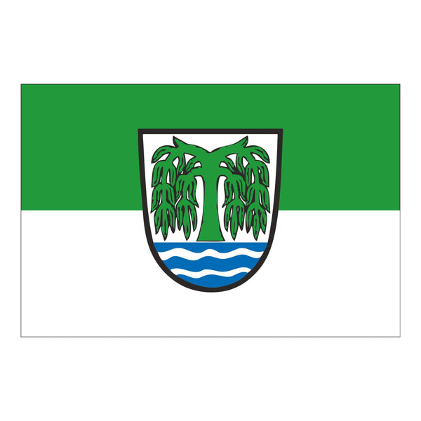 Die Flagge der Gemeinde Straußfurt