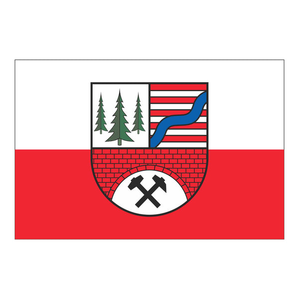 Die Flagge der Gemeinde Floh-Seligenthal