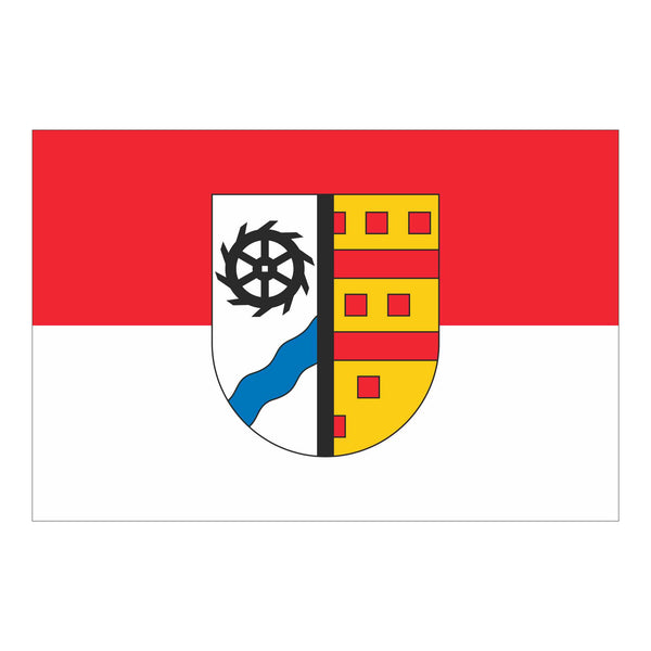 Die Gemeindefahne von Dambach