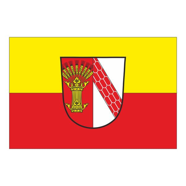 Die Gemeindefahne von Malgersdorf