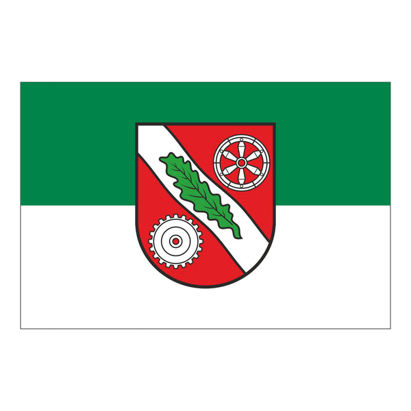 Die Gemeindefahne von Waldaschaff 