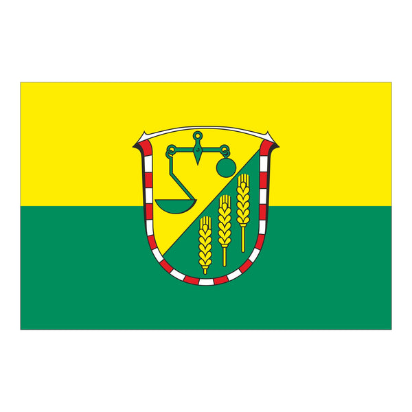 Die Flagge der Gemeinde Wildeck