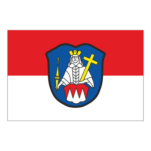 Die Fahne der Gemeinde Grafenrheinfeld