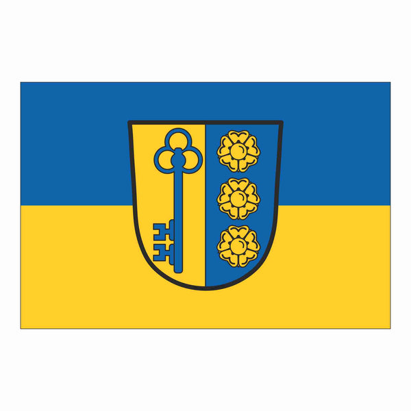 Die Flagge von Greußenheim.