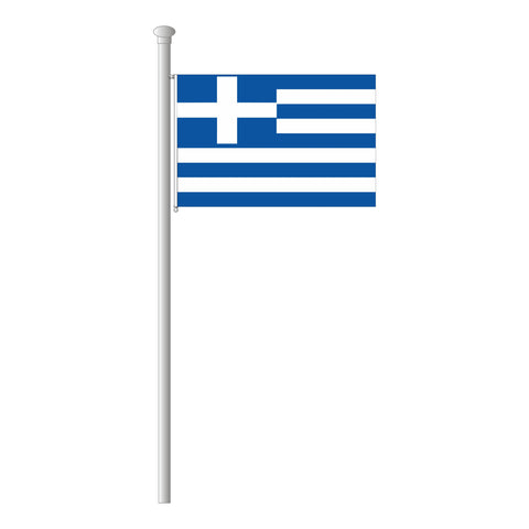 Griechenland Flagge Querformat
