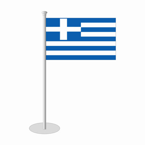 Griechenland Tischfähnchen