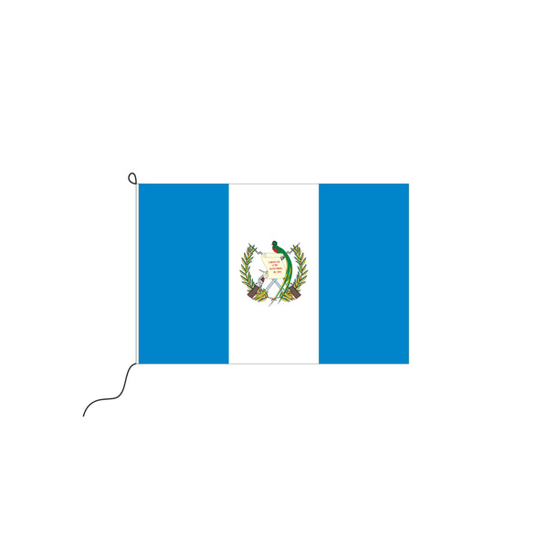 Guatemala mit Wappen Kleinfahne