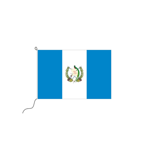 Guatemala mit Wappen Kleinfahne