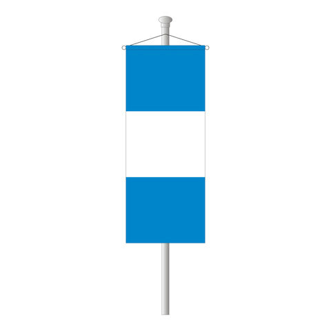 Guatemala ohne Wappen Bannerfahne