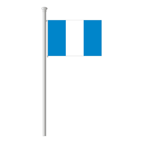 Guatemala ohne Wappen Flagge Querformat