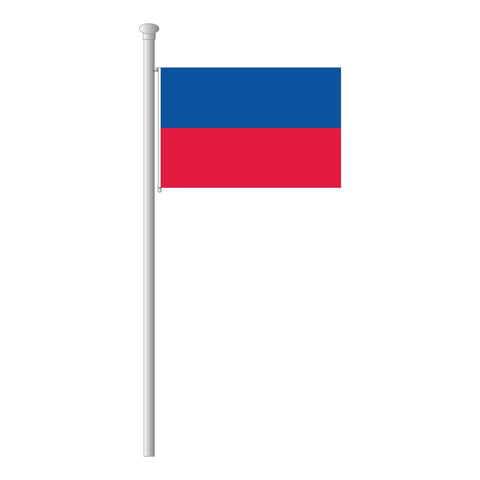 Haiti ohne Wappen Flagge Querformat