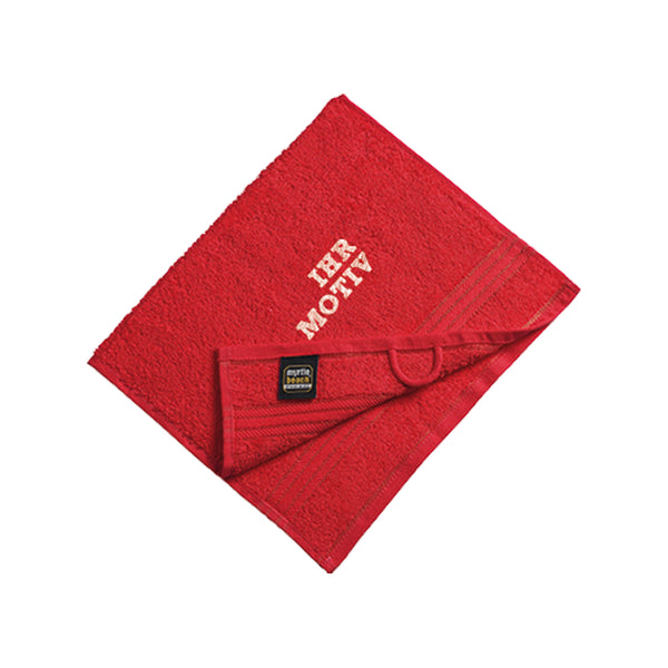 Besticktes Handtuch für das Badezimmer