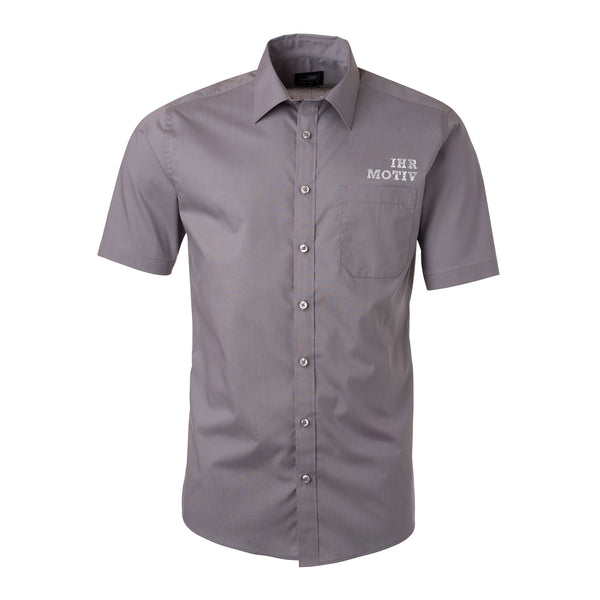 Klassisches Shirt aus pflegeleichtem Mischgewebe