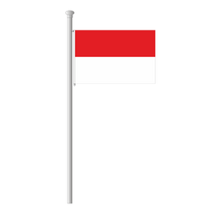 Flaggenmeer® Hessen Wimpel Mit Wappen - 30 X 150 Cm Aus Reißfestem Polyester