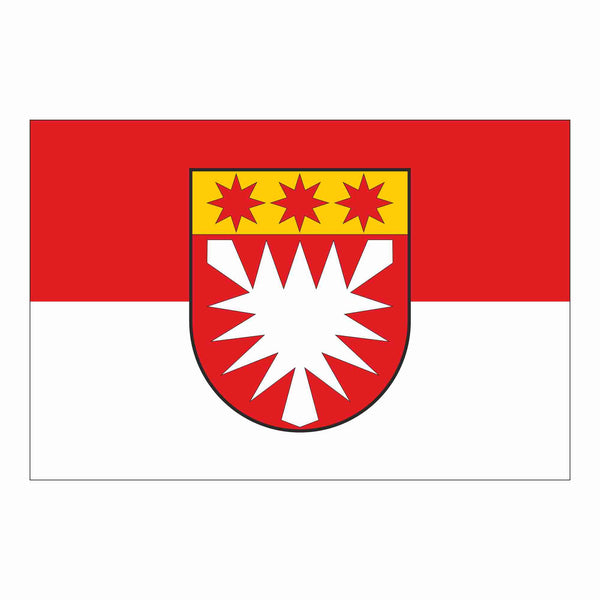 Die Flagge der Stadt Hessisch Oldendorf.