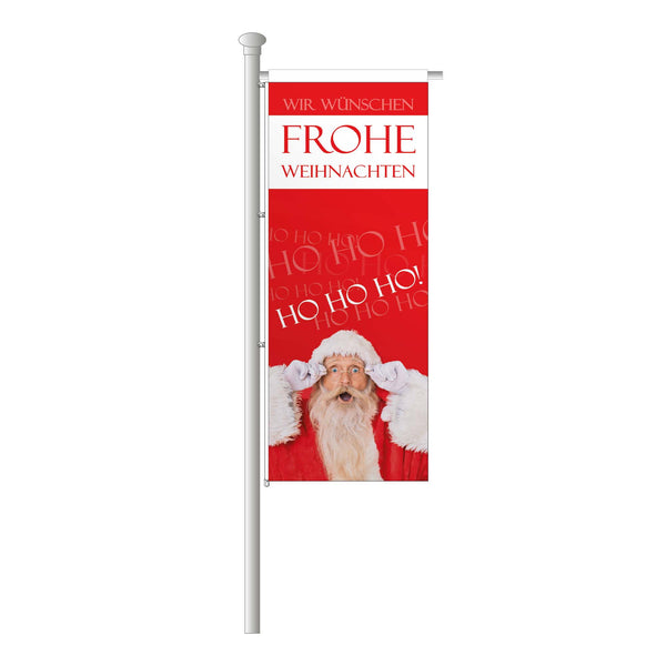 Hissfahne "Wir wünschen Frohe Weihnachten"
