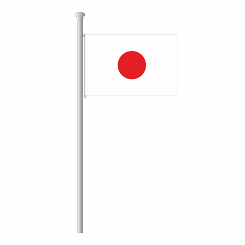 Japan Flagge Querformat
