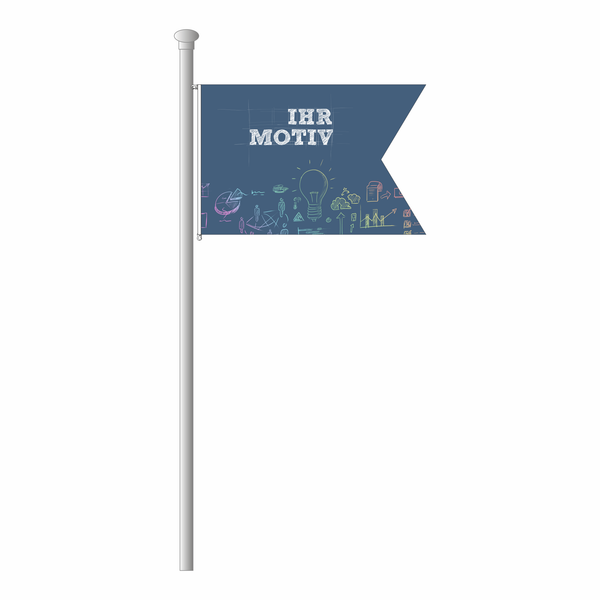 Hissflagge Schwalbenschwanz