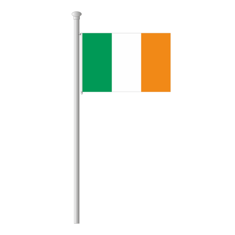 Irland Flagge Querformat