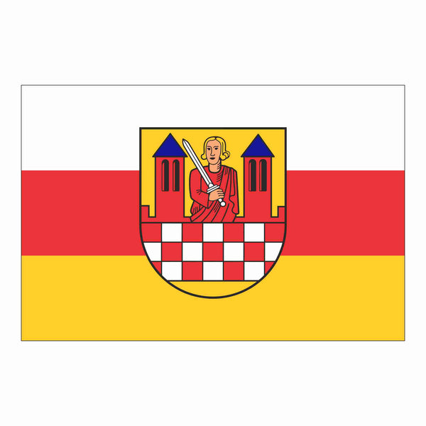 Die Fahne der Stadt Iserlohn.