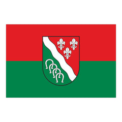 KÖNIGSBANNER Flagge Wolfhagen – 120x200 Cm, Doppelt Gesäumt, Mit Karabinerhaken, Made In Germany