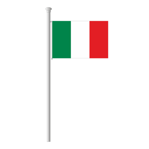Italien Flagge Querformat