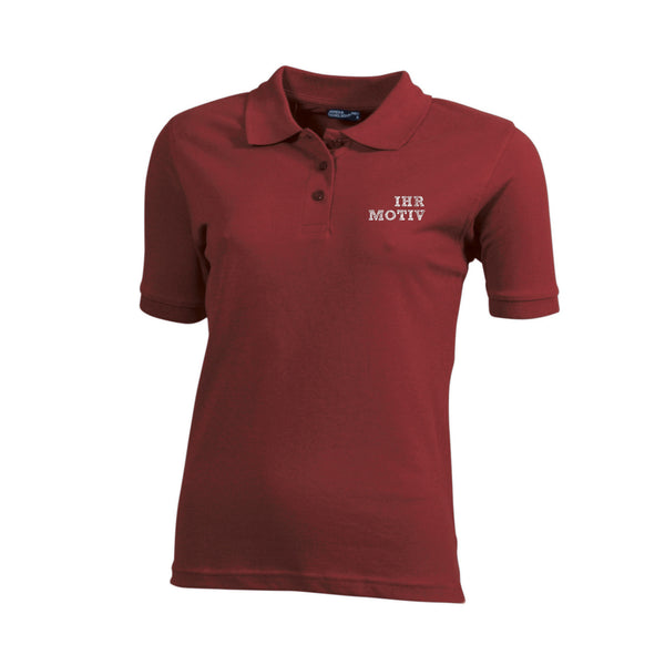 Einlaufvorbehandeltes Poloshirt für Damen in trendigen Farben