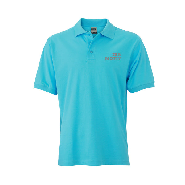 Gerade geschnittenes Herrenshirt in einfacher Ausführung