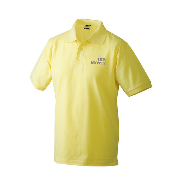 Basic Poloshirt kombinierbar für Groß und Klein