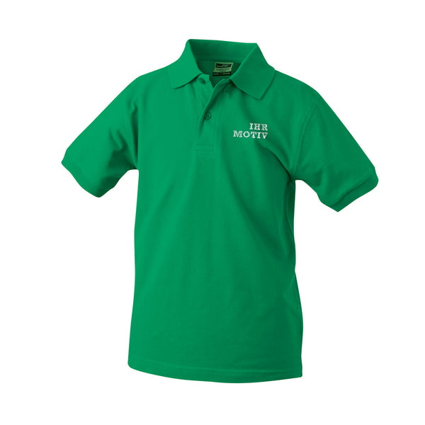 Das Poloshirt für Kids ist in vielen bunten Farben erhältlich