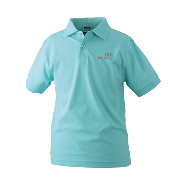 Poloshirt mit Kinderschnitt passend für Jungs und Mädchen
