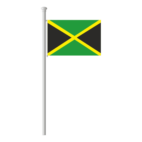 Jamaika Flagge Querformat