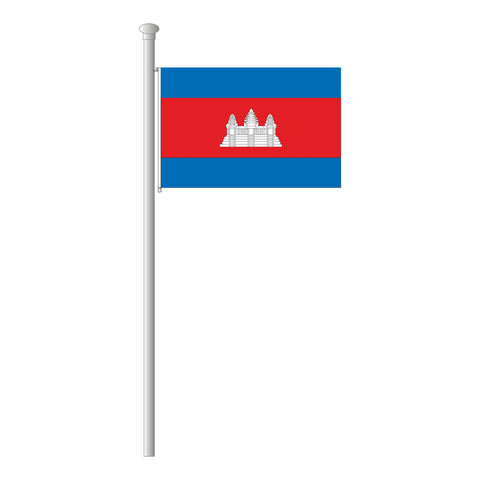 Kambodscha Flagge Querformat