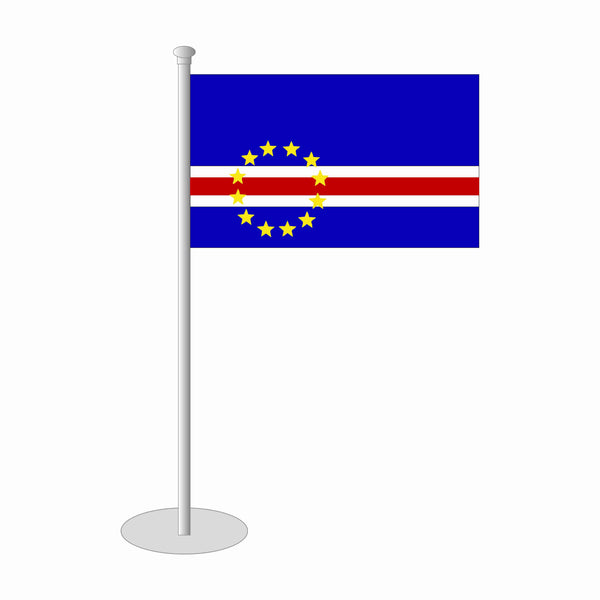 Kap Verde Tischfähnchen