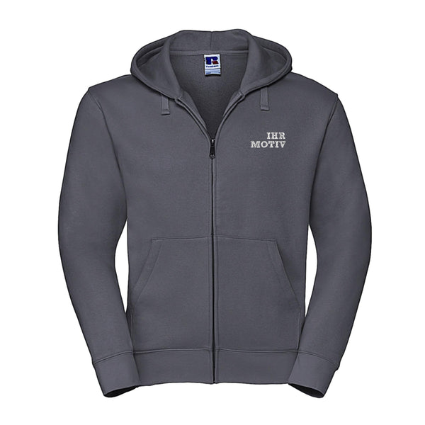 Bestickte Sweatshirtjacke für Herren