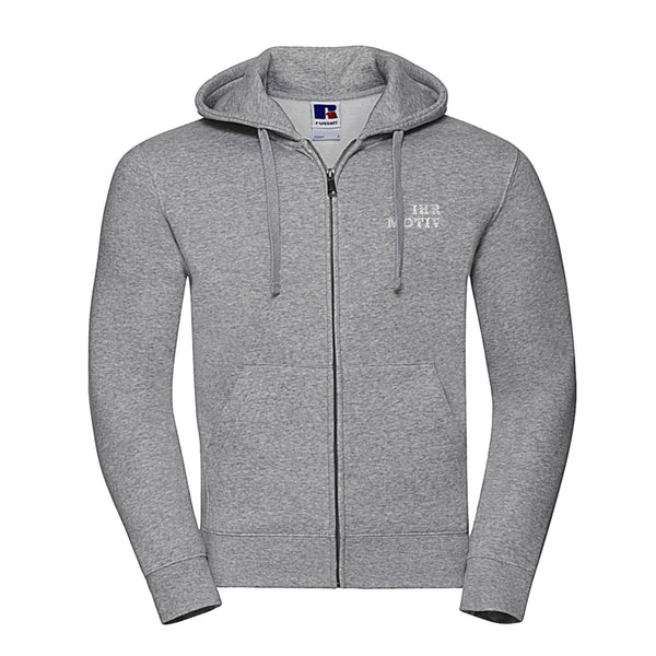 Herren-Zip-Jacke mit doppellagiger Kapuze