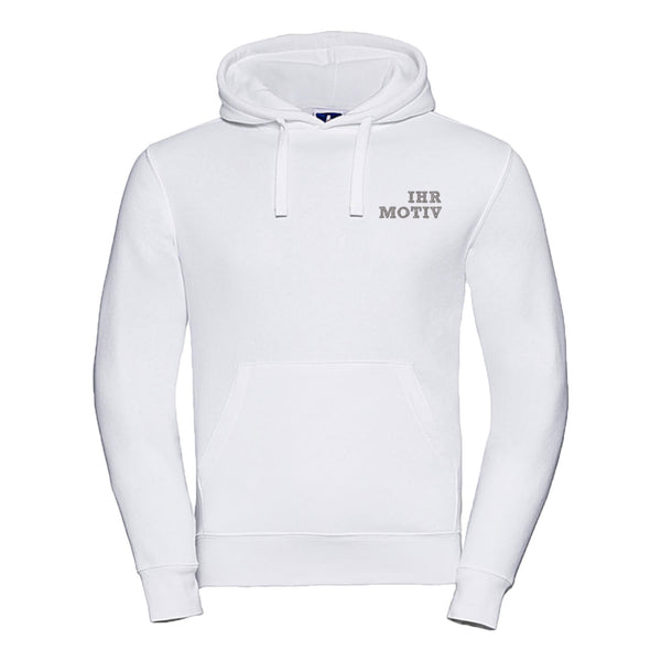 Herrensweatshirt mit doppellagiger Kapuze